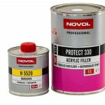 Грунт NOVOL PROTECT 330 TRIO 5+1 чёрный 1л+0.2л отв