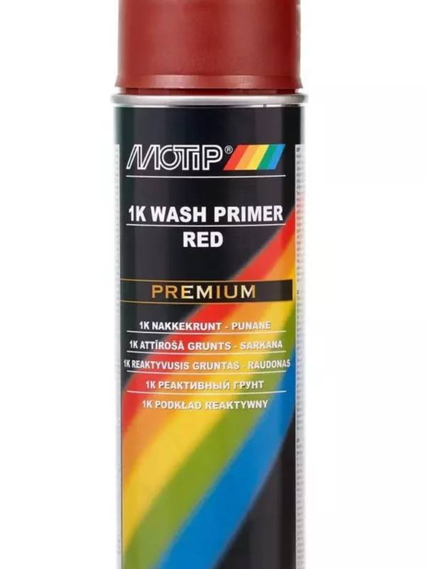 001 MOTIP ГРУНТ РЕАКТИВНЫЙ 1K WASH PRIMER PREMIUM 500ml — изображение 1